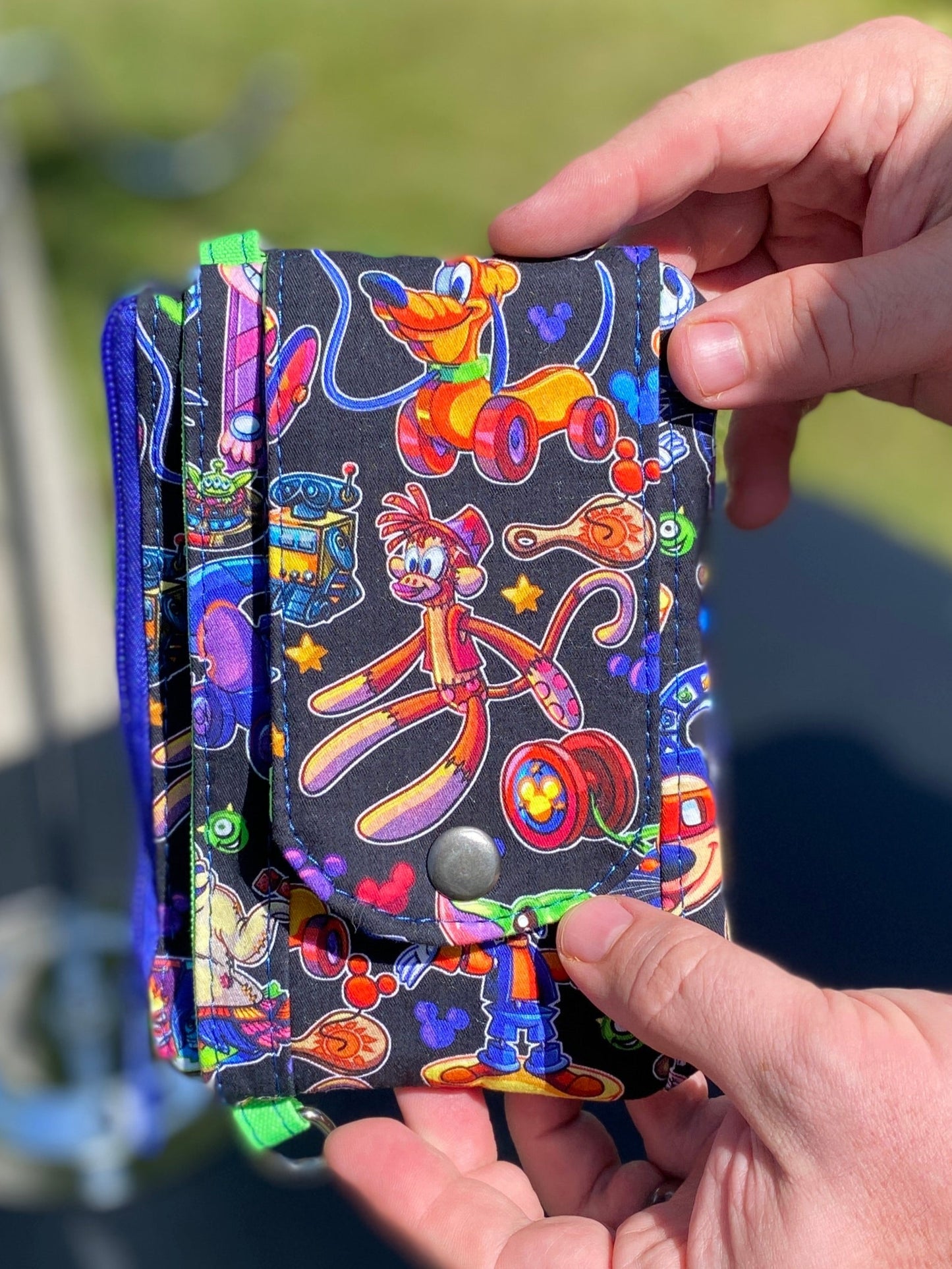 Disney character theme large wallet