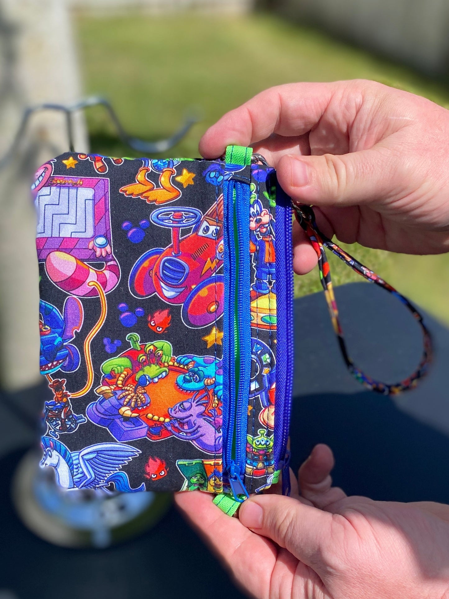 Disney character theme large wallet