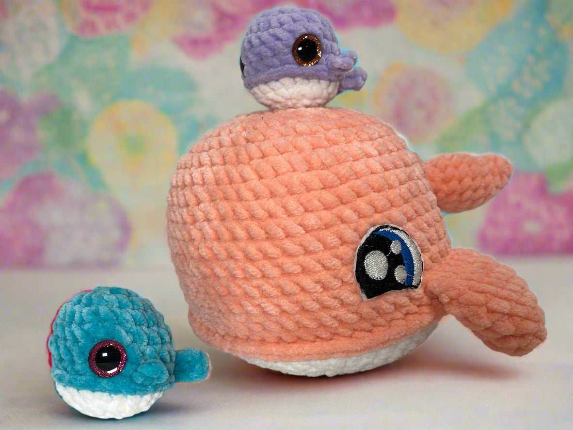 Crochet Mama Whale