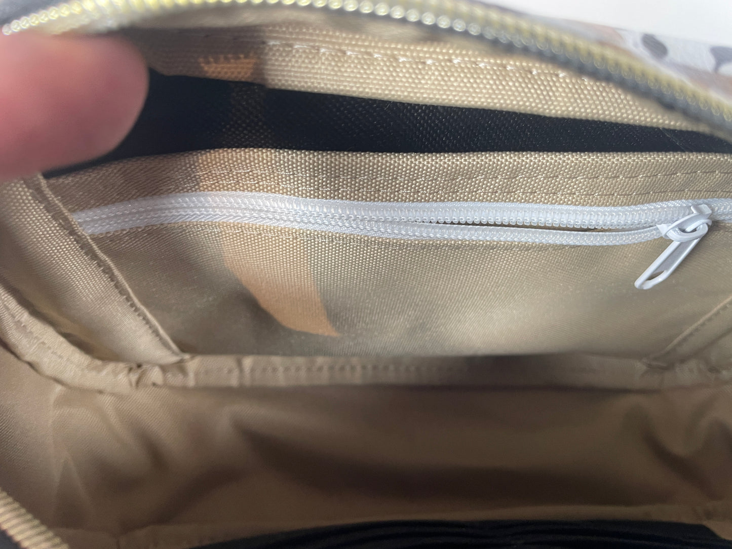 Catalina Embroidered Crossbody Sling Handbag - Black