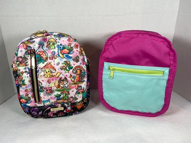 The Pebble Sling, Backpack, crossbody, Pokemon characters