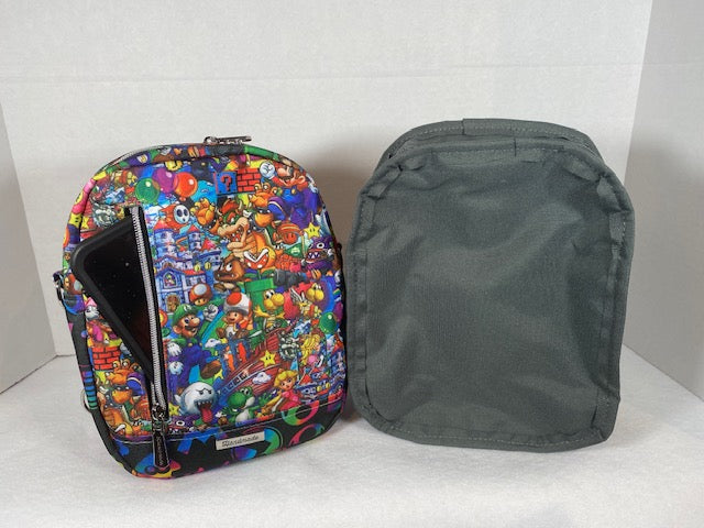 Pebble sling, backpack, crossbody, mario