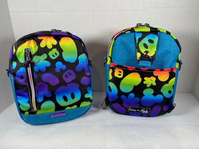 pebble sling, backpack, crossbody, disney