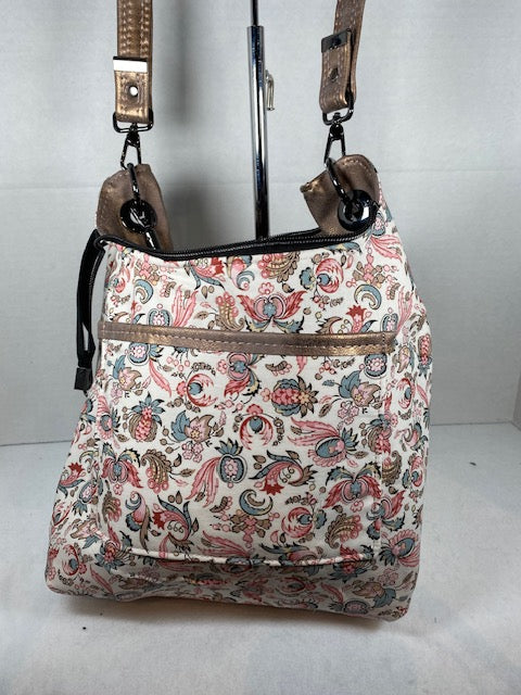 uptown sling pink metallic