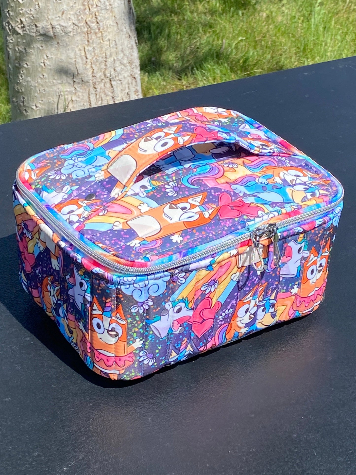 Bluey theme organization bag