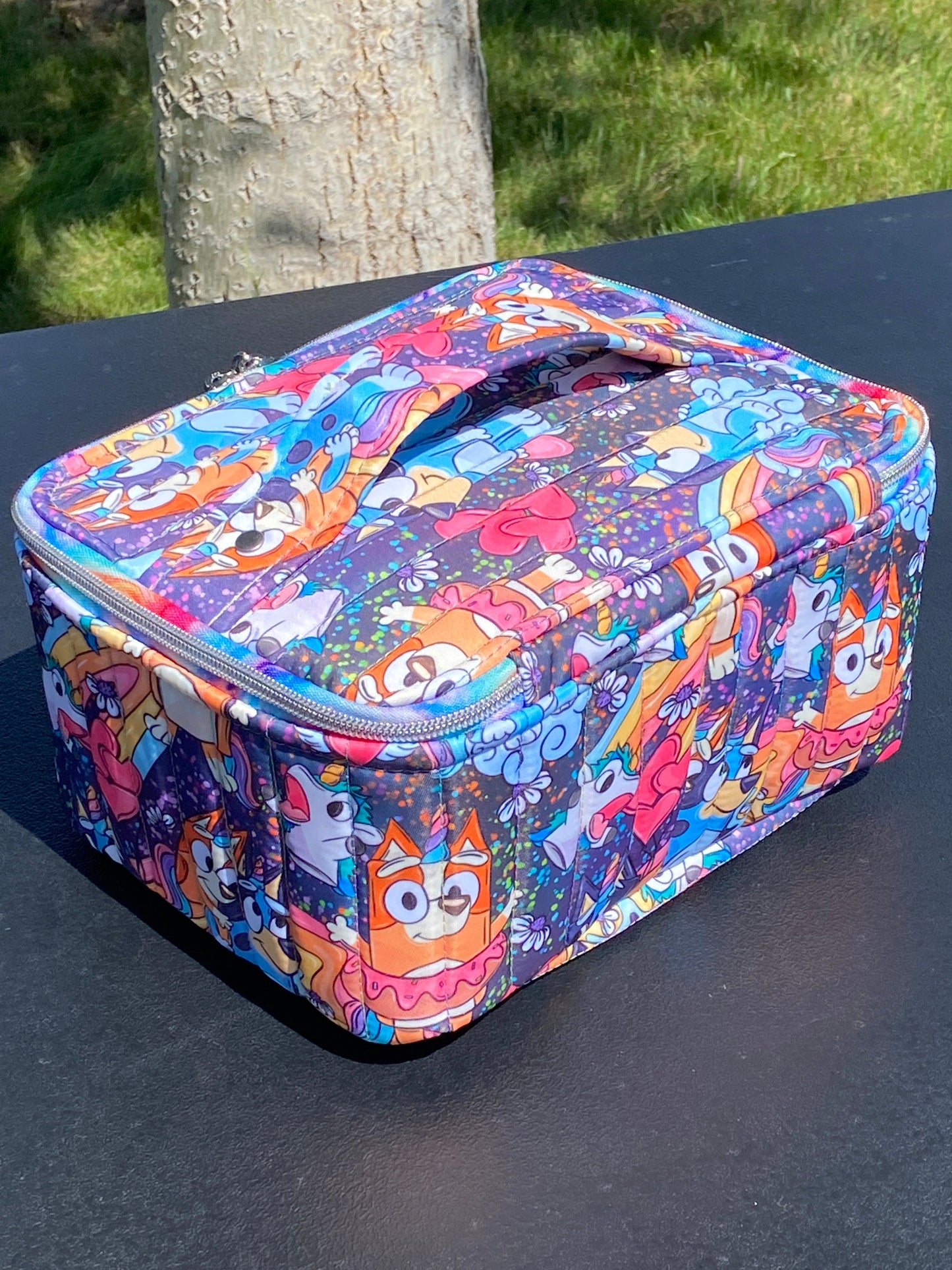 Bluey theme organization bag