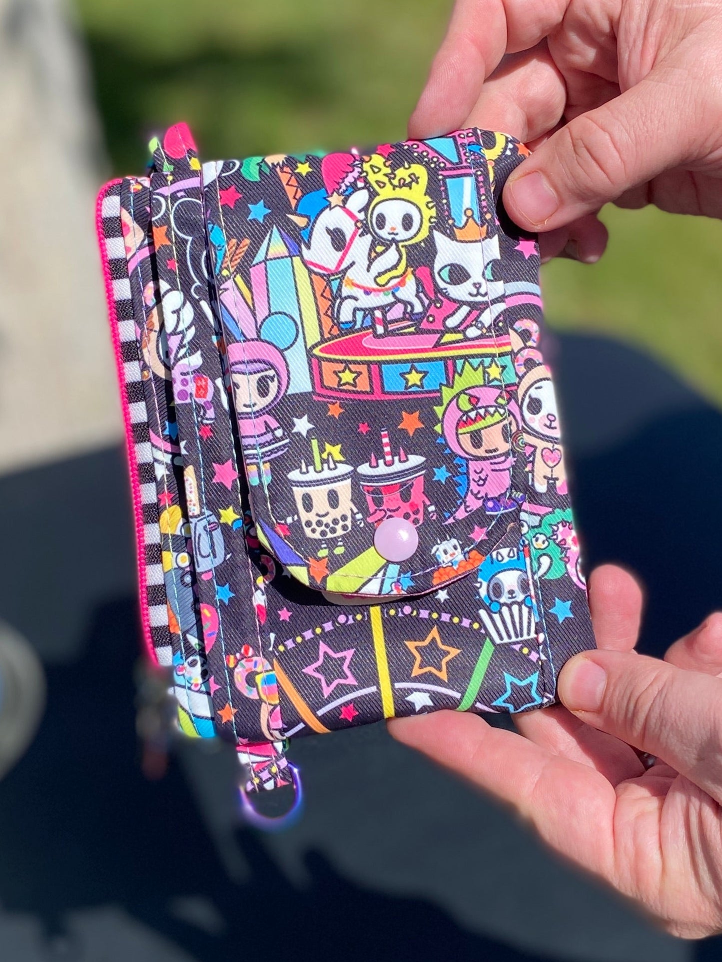 Tokidoki carnival theme large wallet
