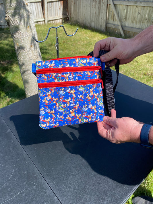 Zippy Shoulder Bag - Sonic in blue