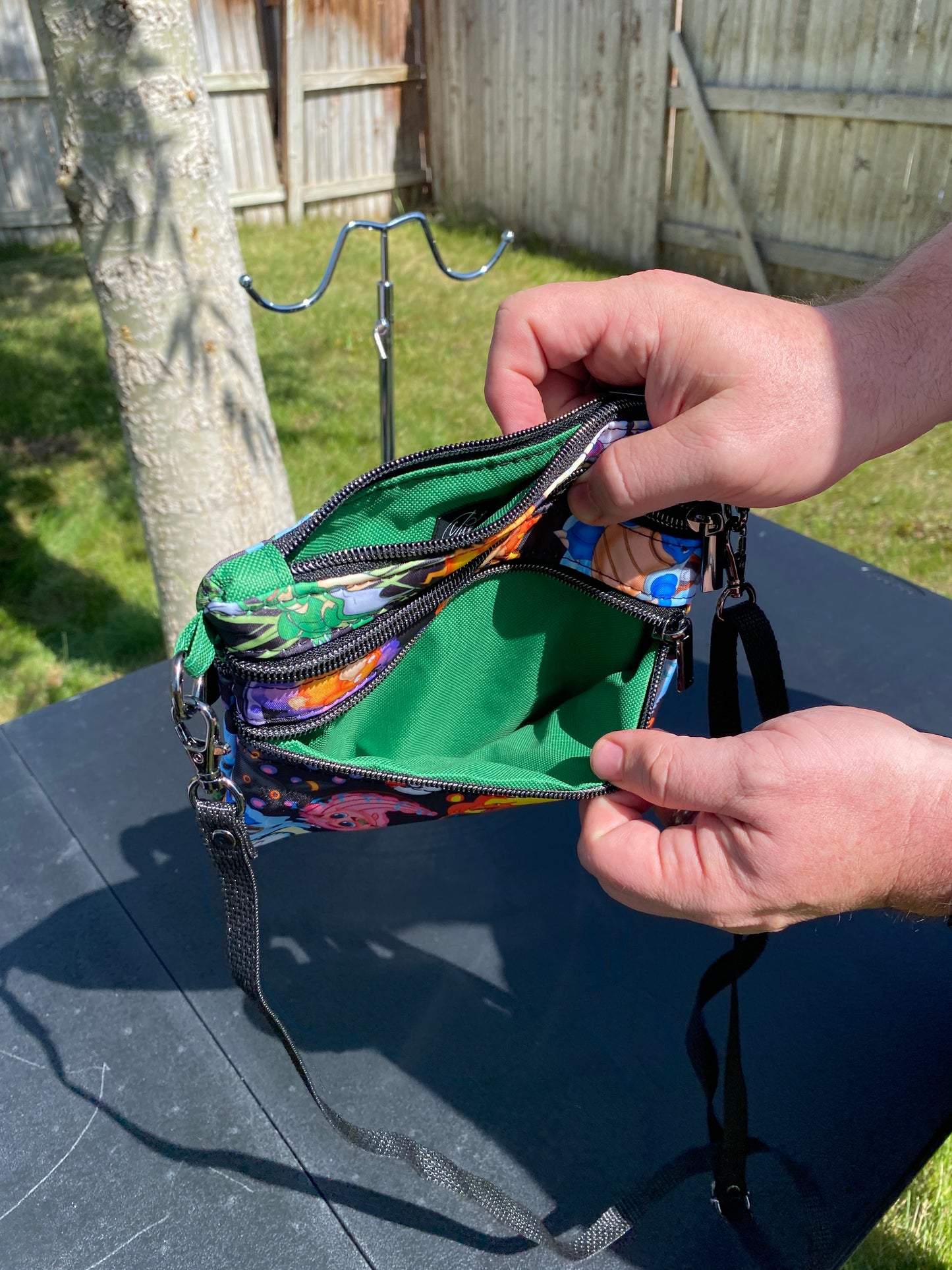 Zippy Shoulder Bag - Pokemon on Black