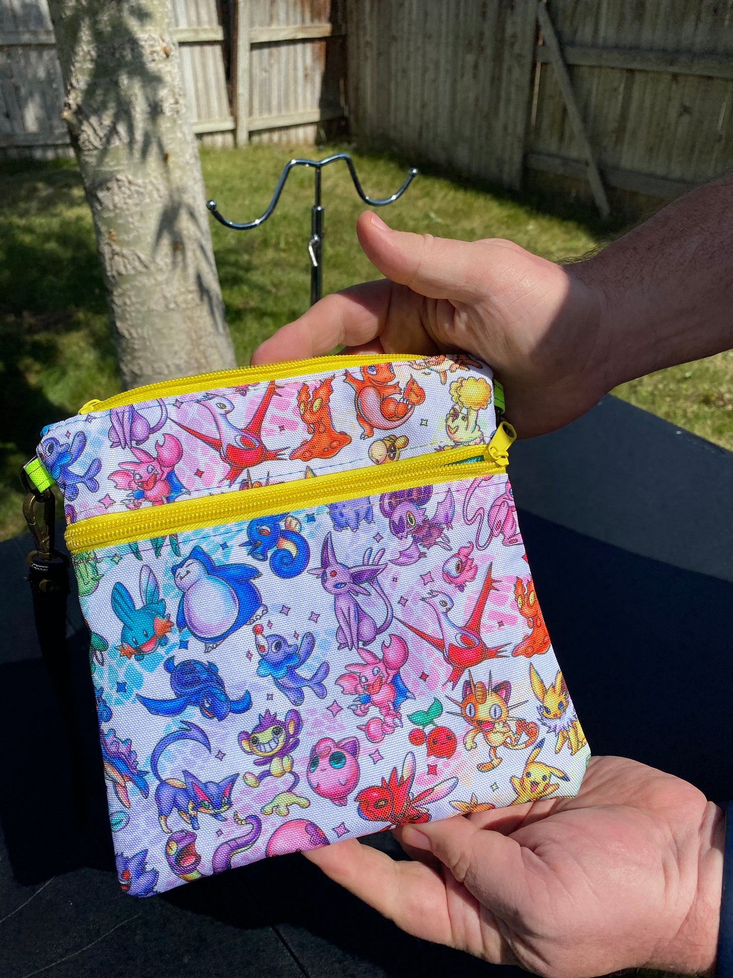 Zippy Shoulder Bag - Pokémon on white