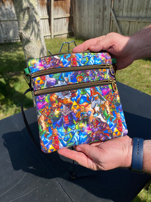 Zippy Shoulder Bag - Zelda Characters