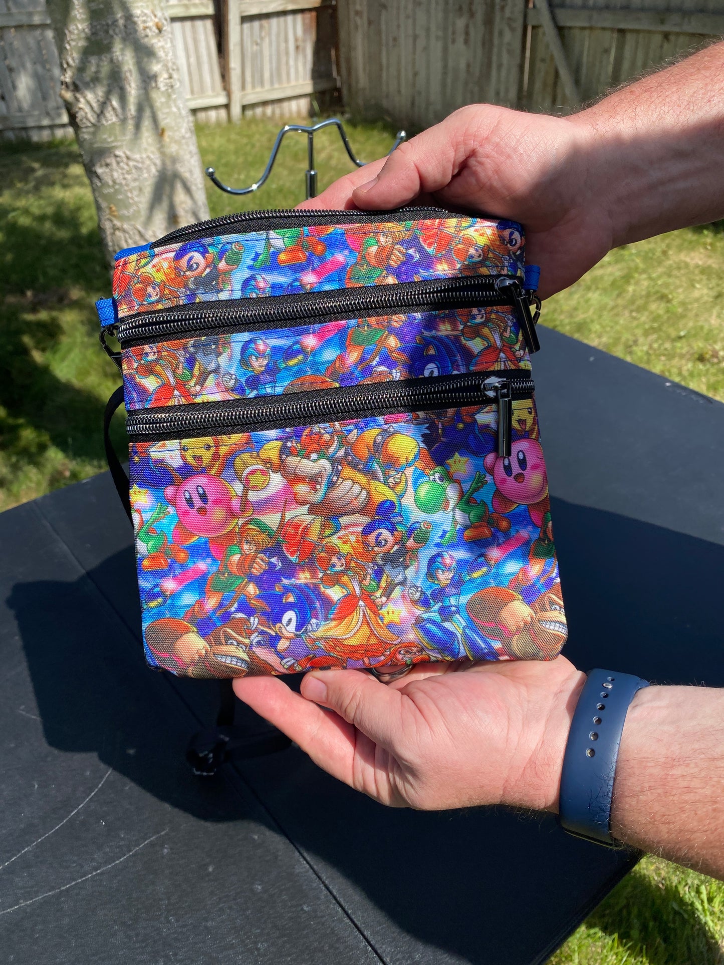 Zippy Shoulder Bag - Smash Brother Characters
