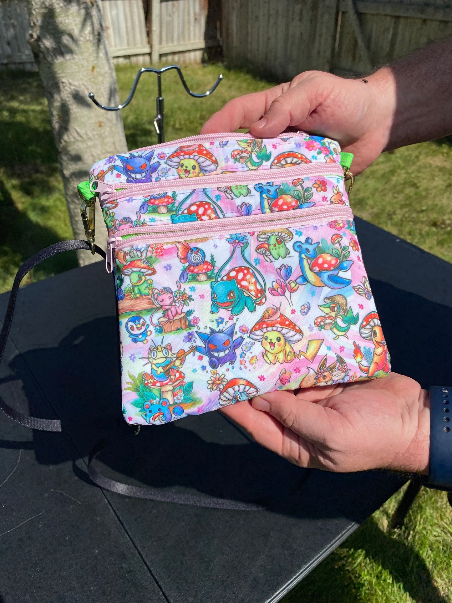 Zippy Shoulder Bag - Pokémon on white
