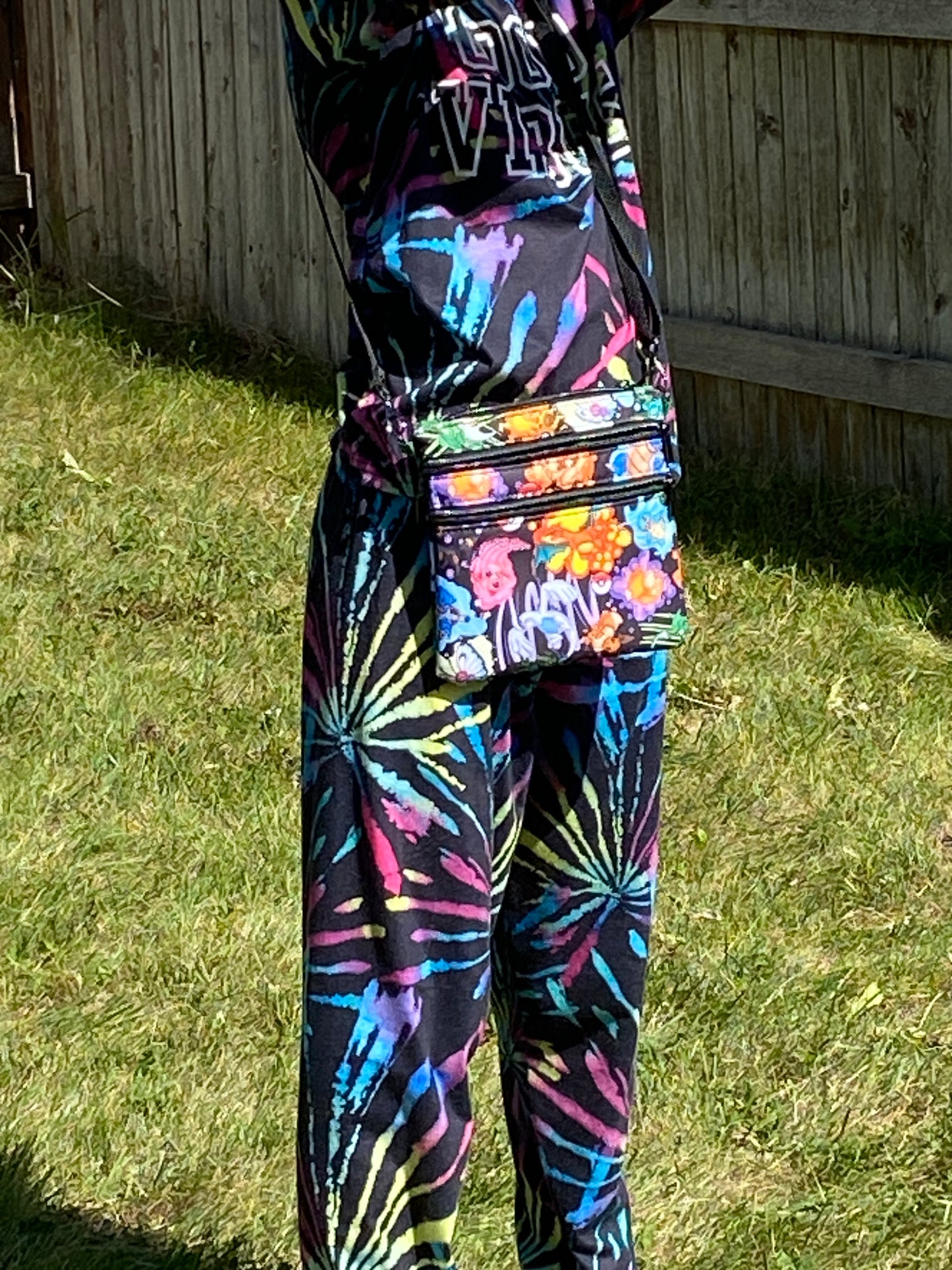 Zippy Shoulder Bag - Pokemon on Black