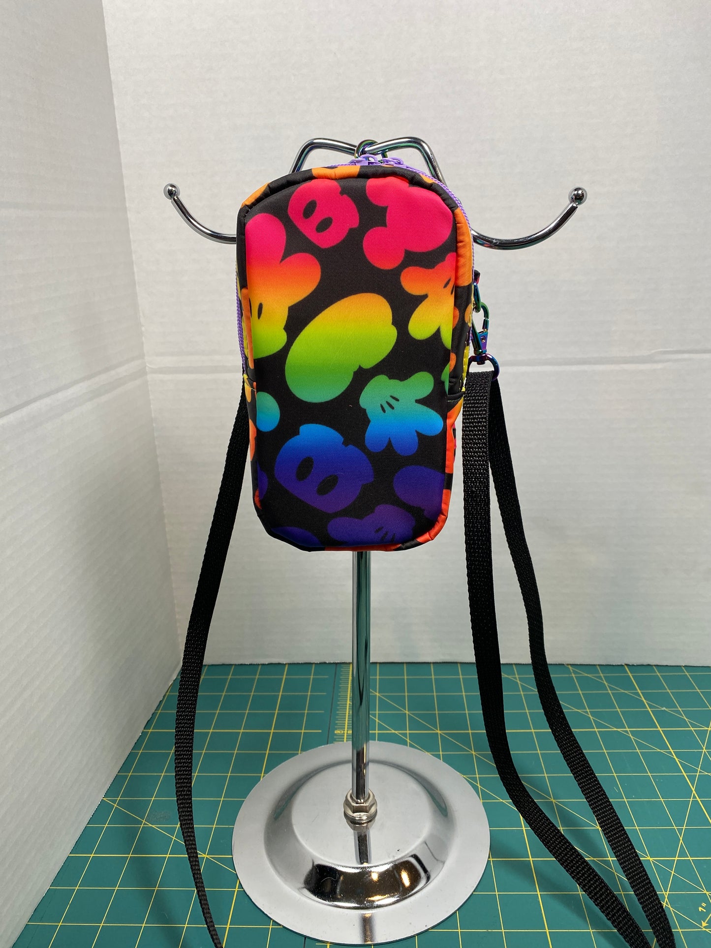 Neon Disney theme phone purse