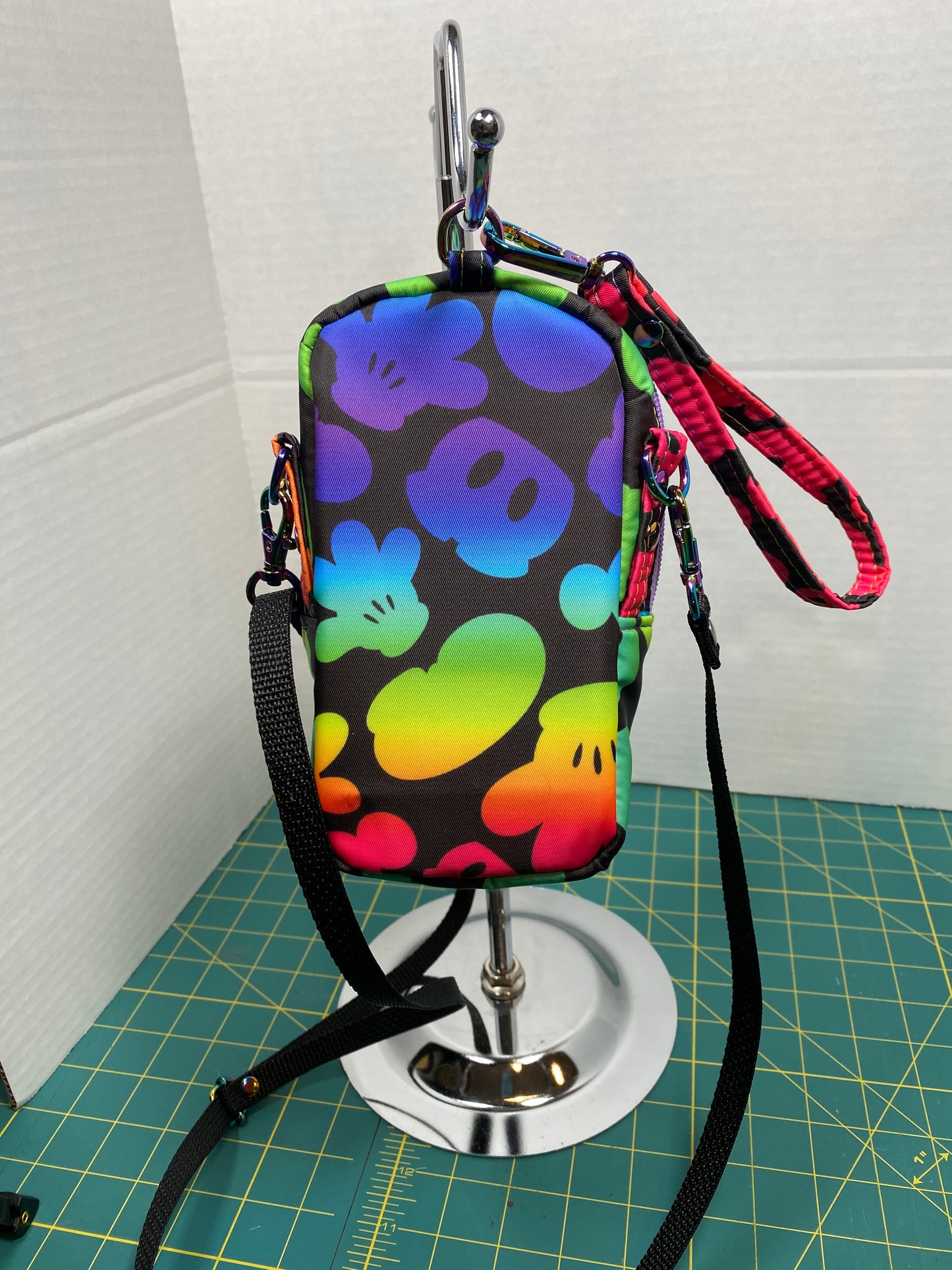 Neon Disney theme phone purse