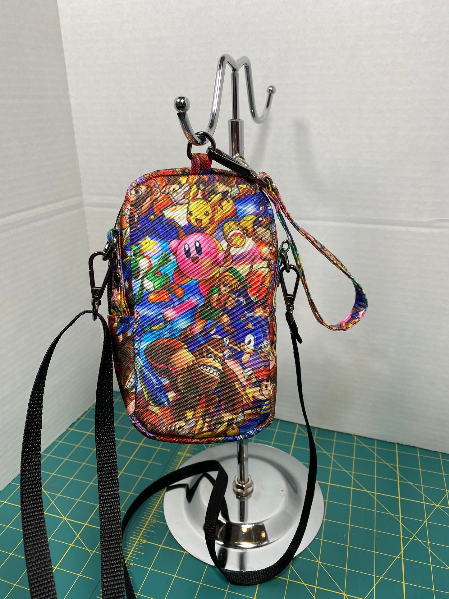 Smash Bros theme phone purse