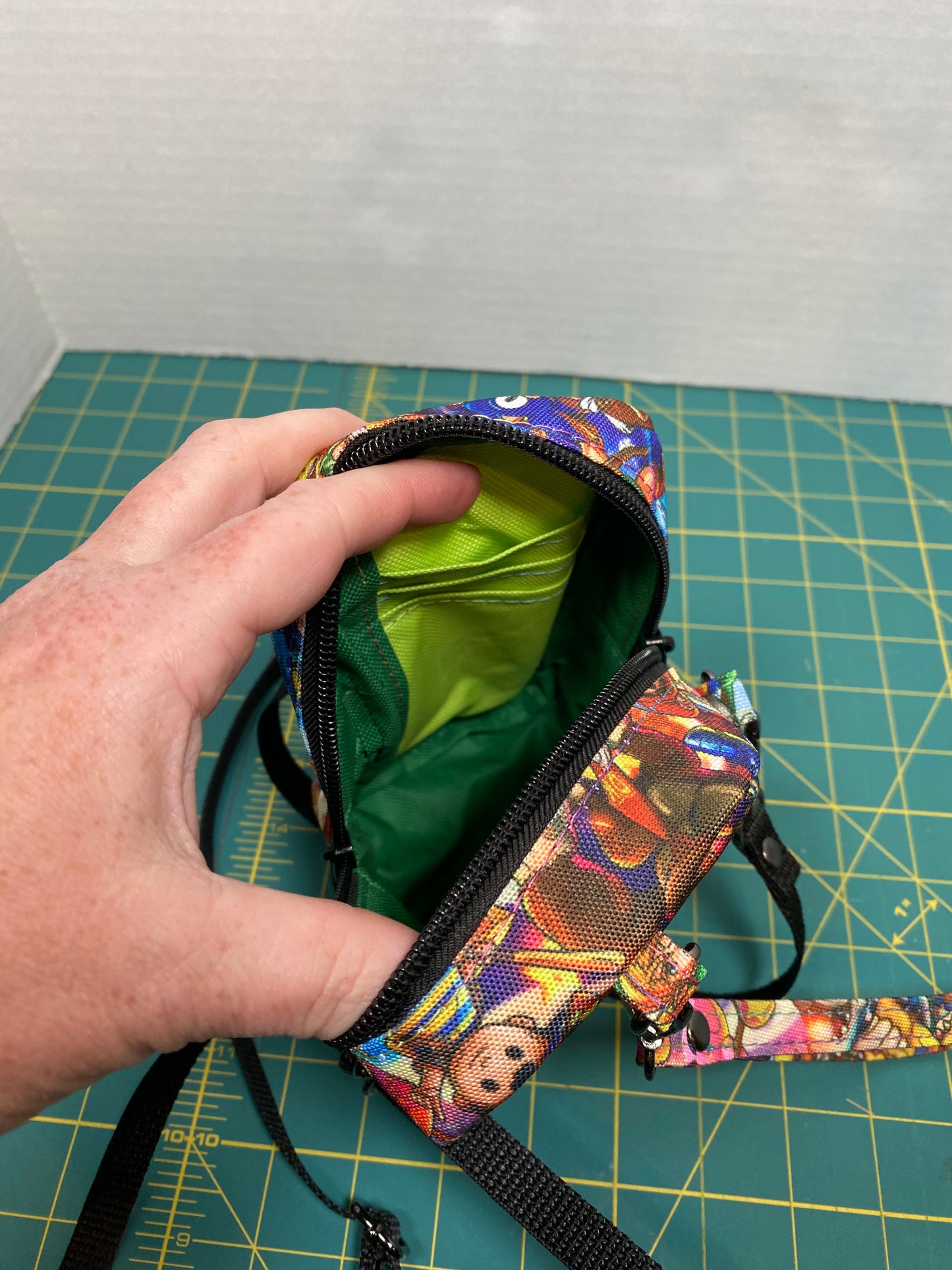 Smash Bros theme phone purse