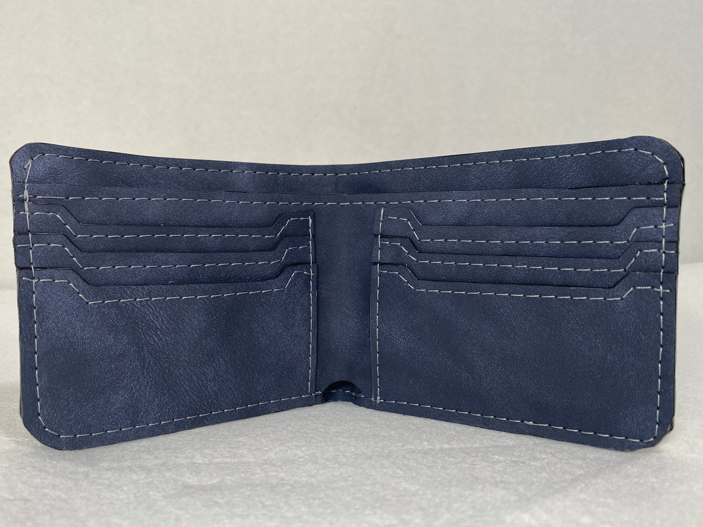 Blue Bifold Wallet