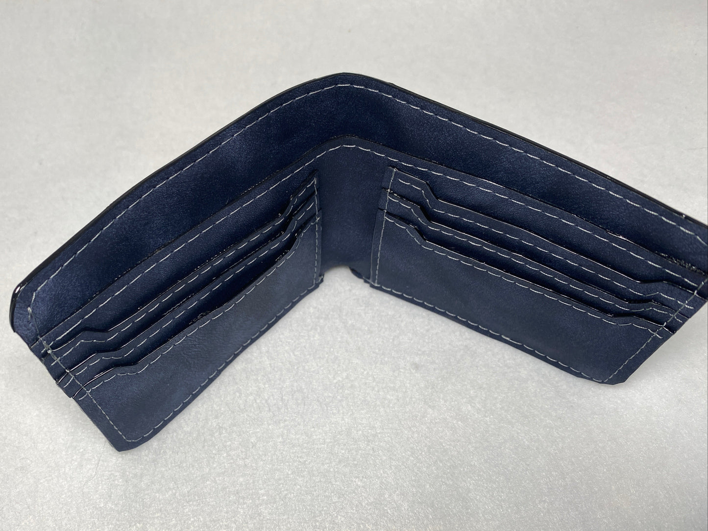 Blue Bifold Wallet