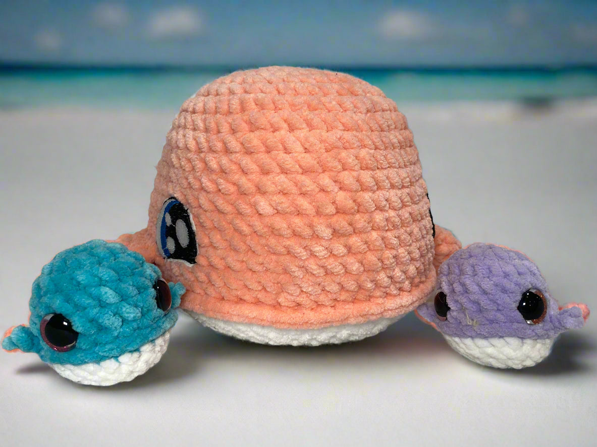 Crochet Mama Whale