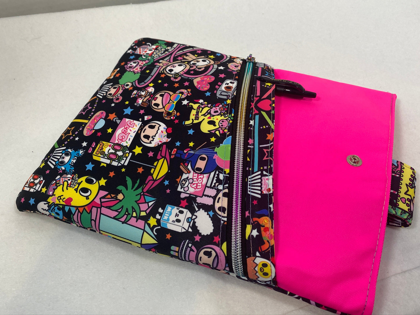Tokidoki themed book sleeve