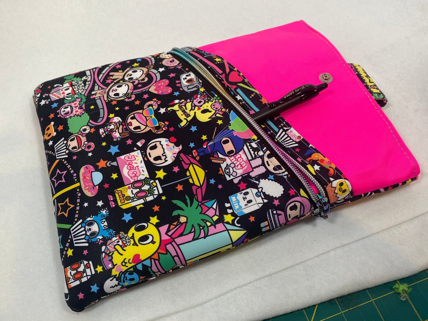 Tokidoki themed book sleeve