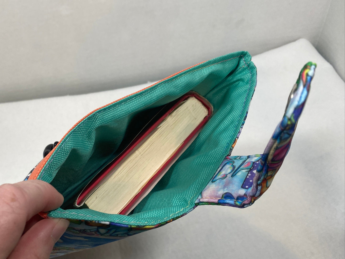 Bluey themed book sleeve