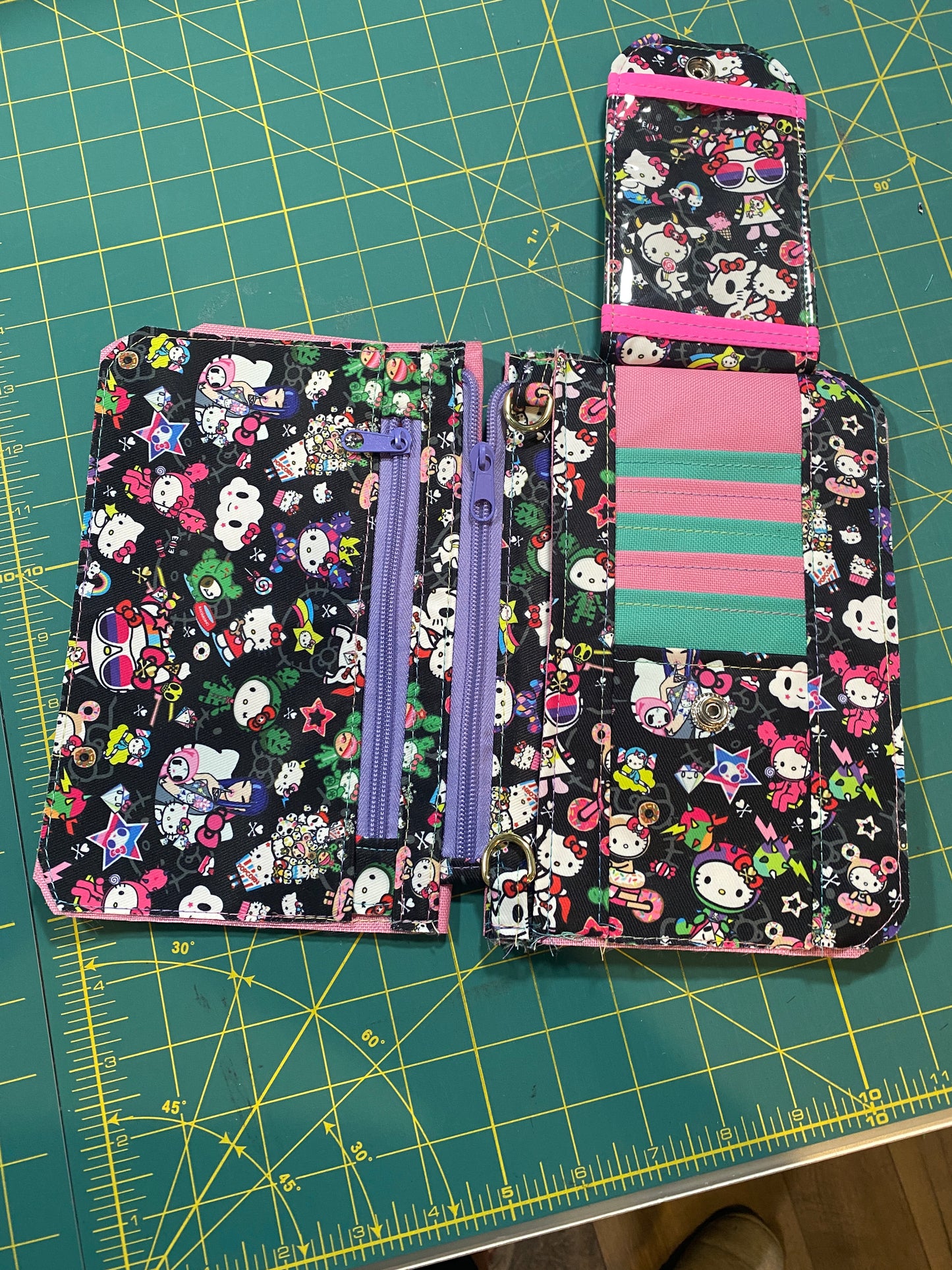 Hello Kitty themed big wallet
