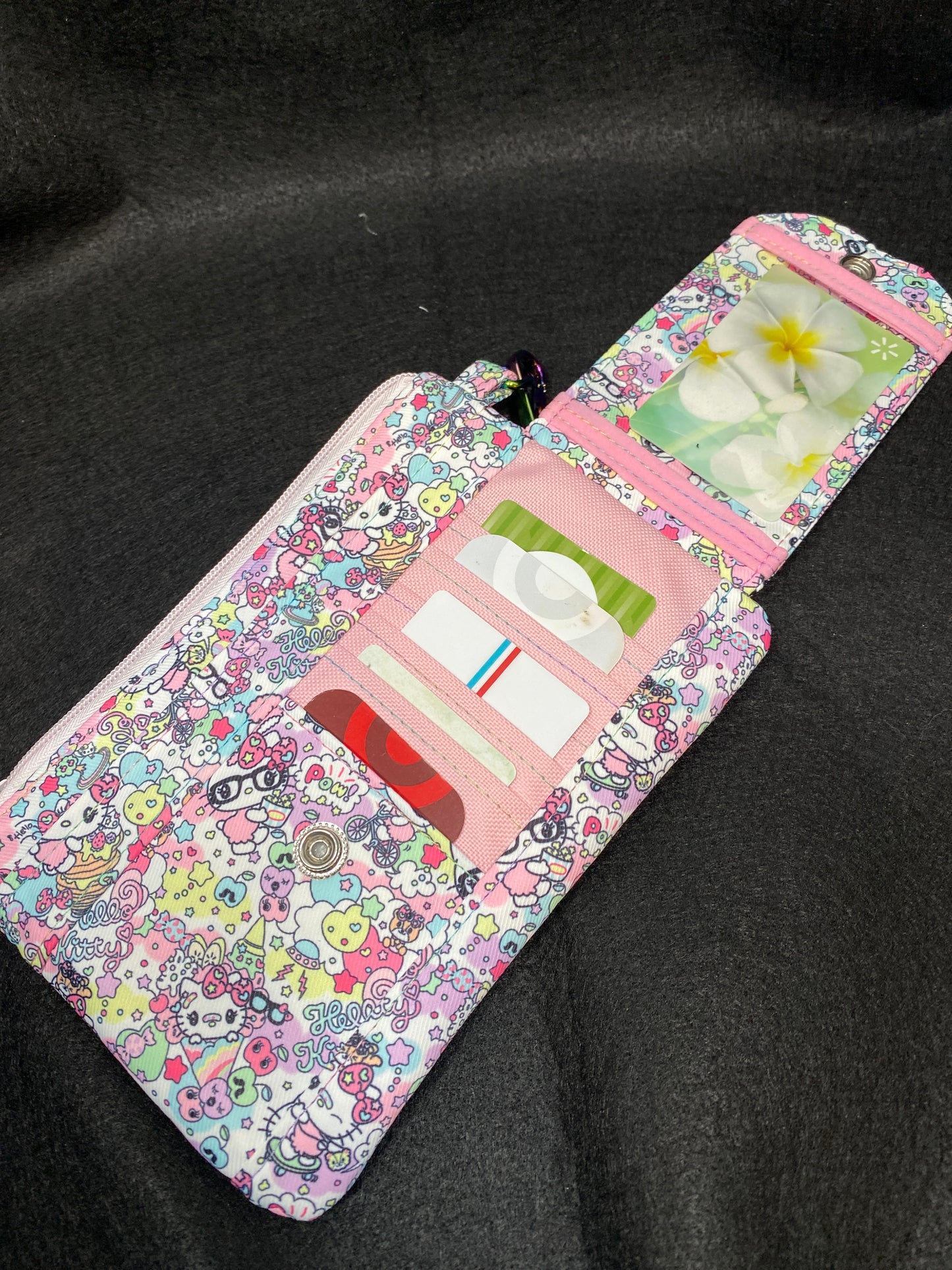 Hello Kitty themed big wallet -Pink