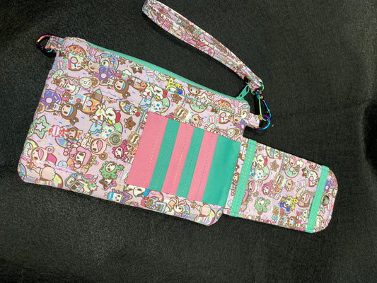 Tokidoki themed big wallet -Pink