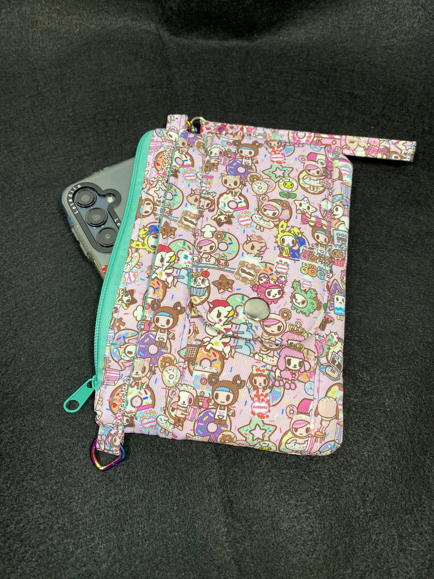 Tokidoki themed big wallet -Pink