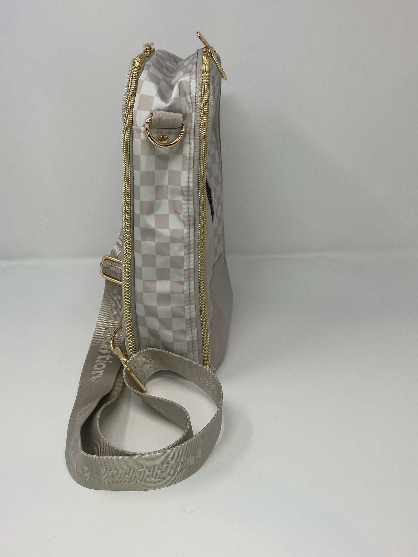 Pandora Bag Beige and tan checkered