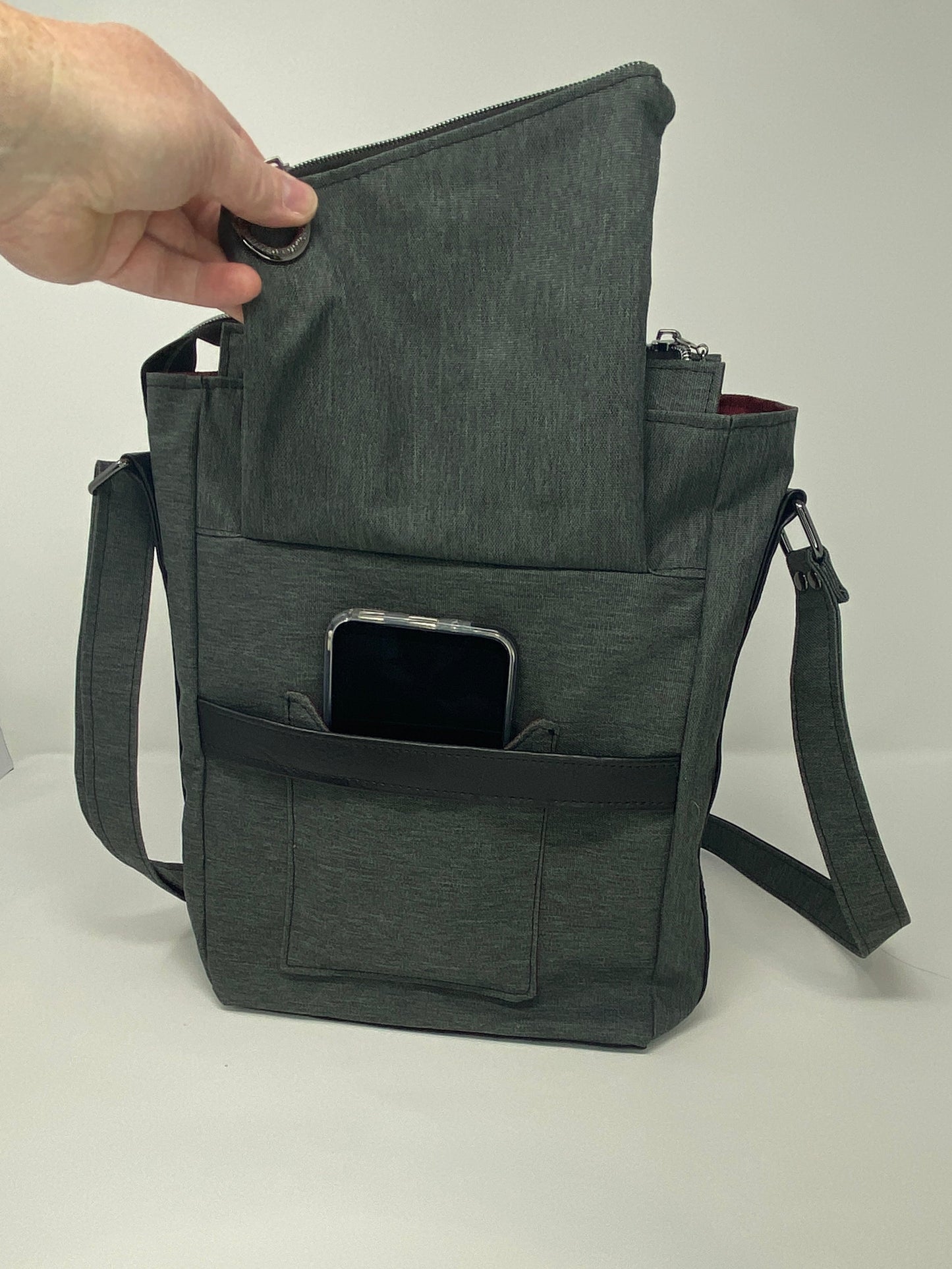 Grey Satchel