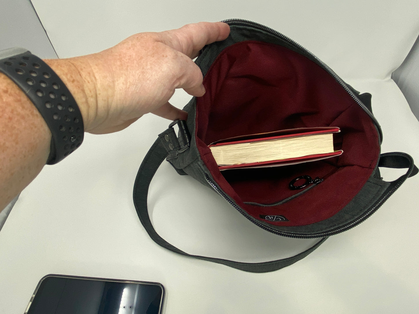 Grey Satchel