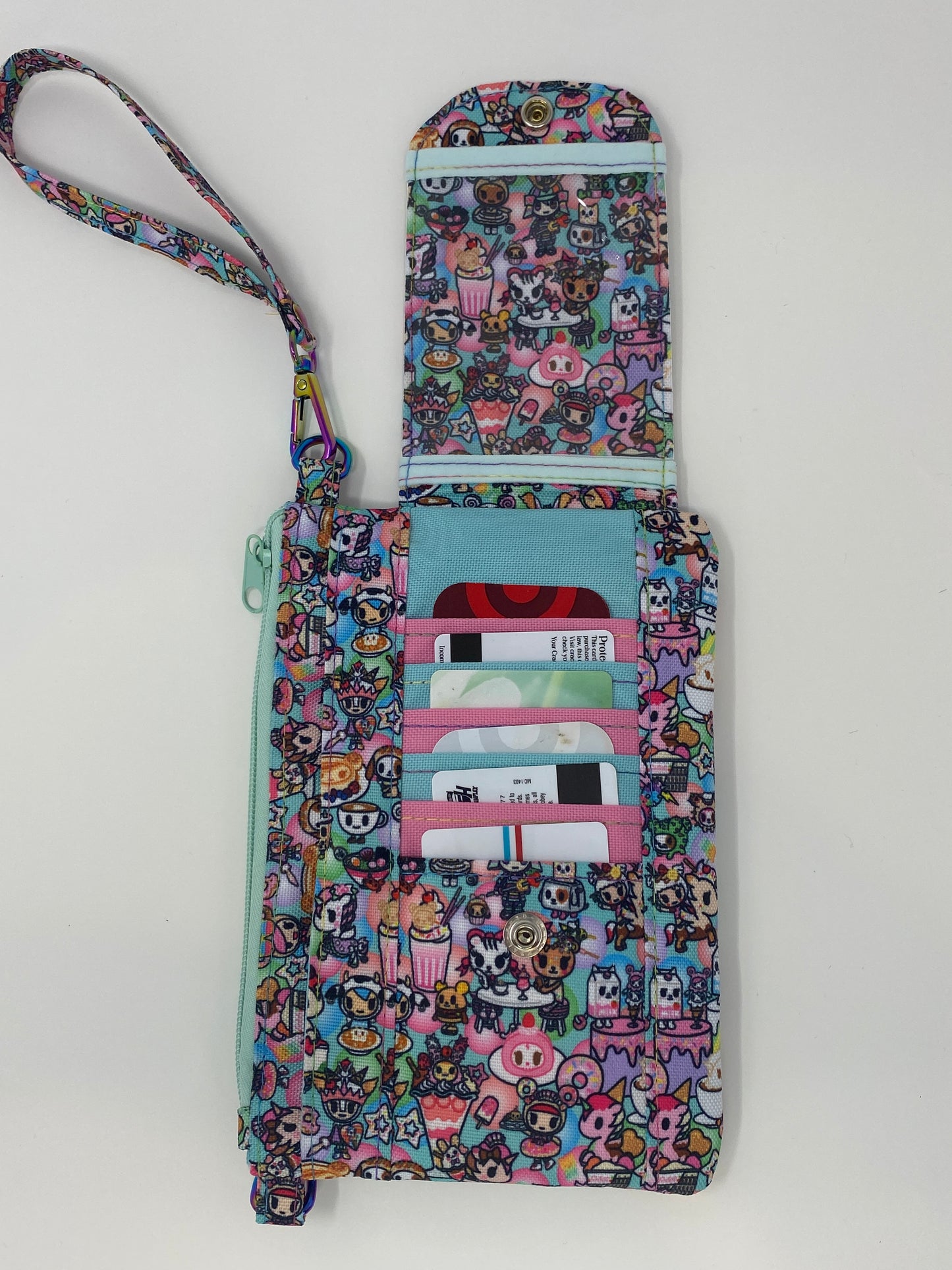 Pollies purse plus Tokidoki characters