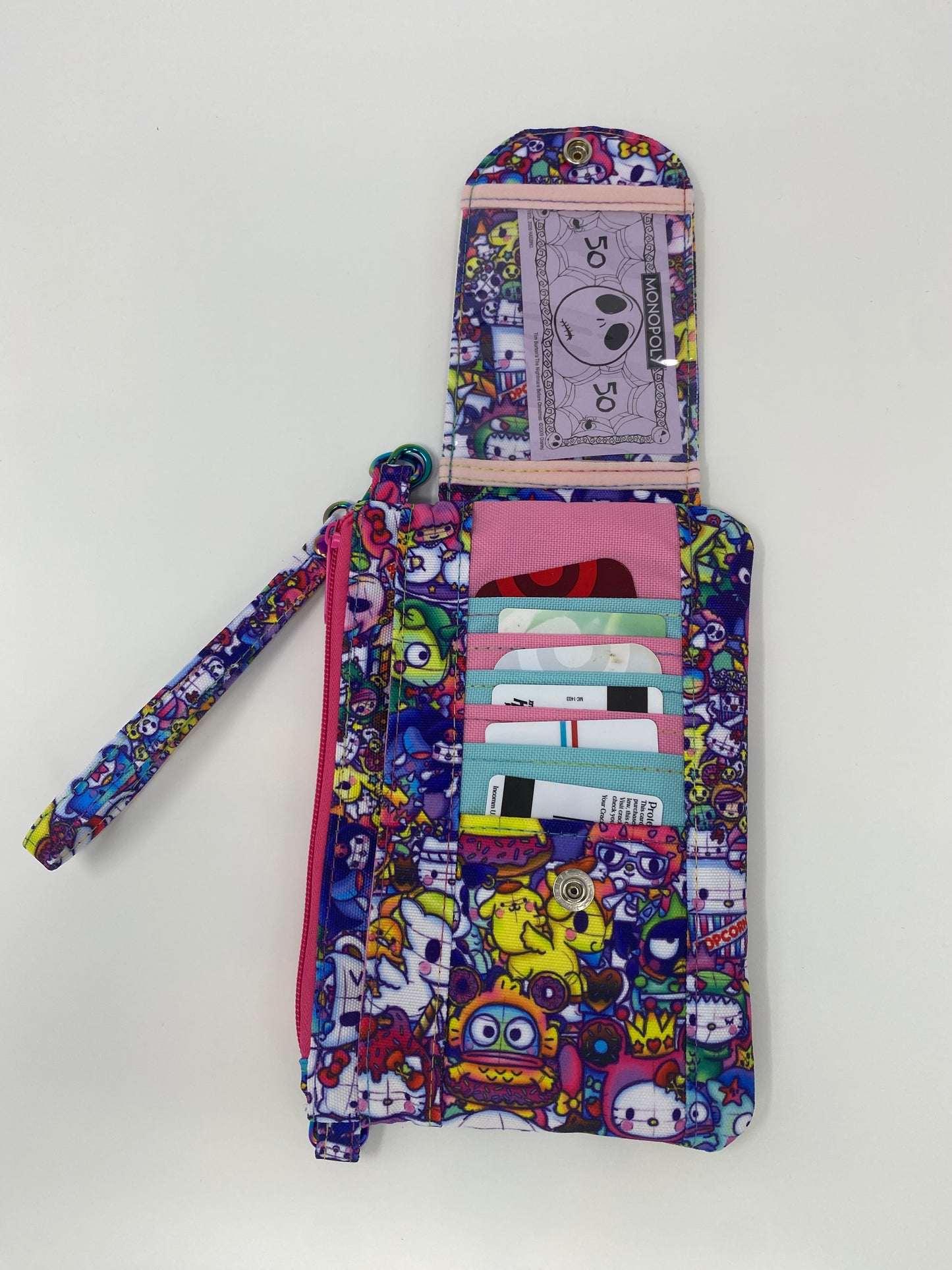 Pollies purse plus Sanrio characters