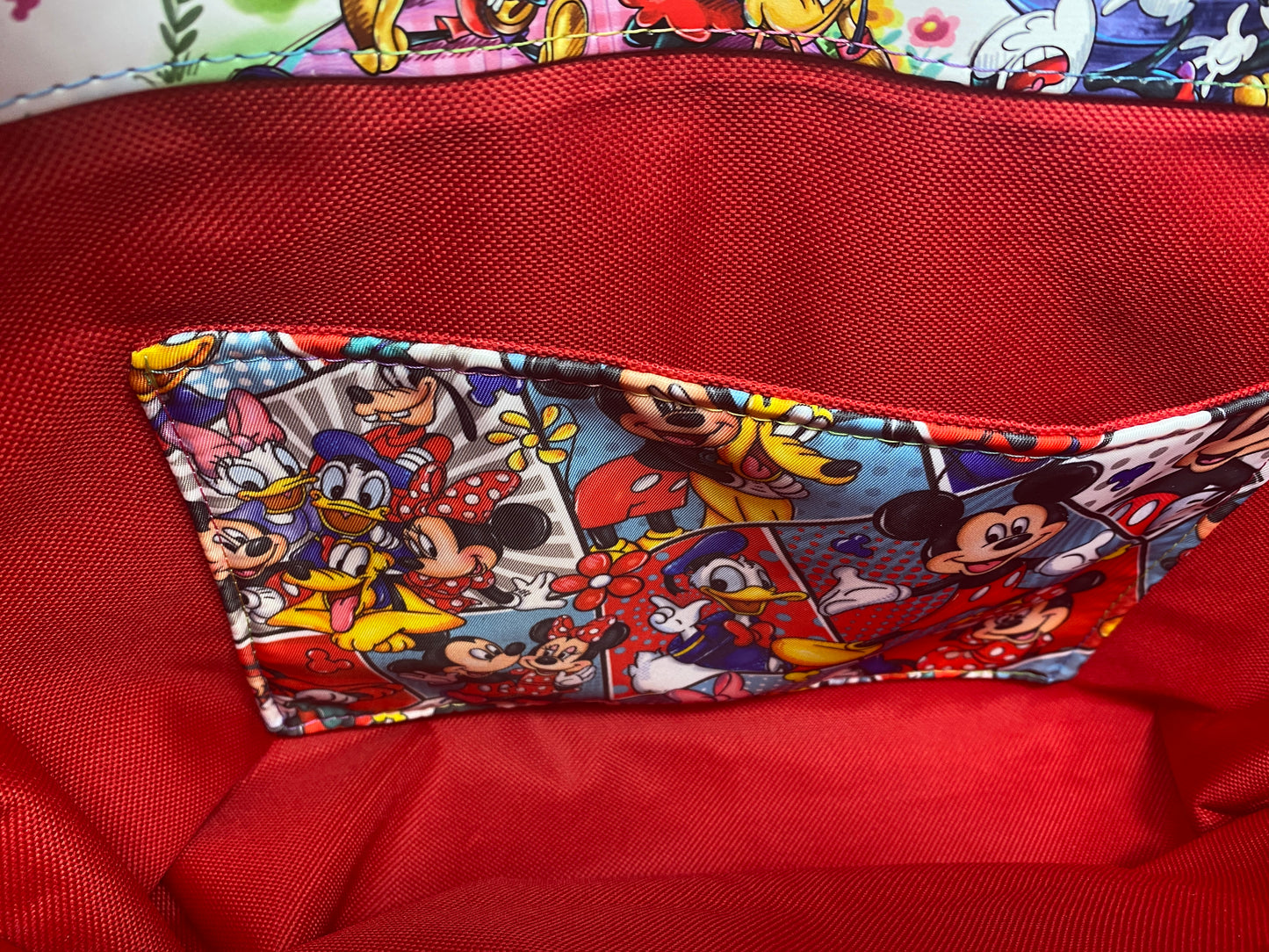 Tote bag M. Mouse character theme