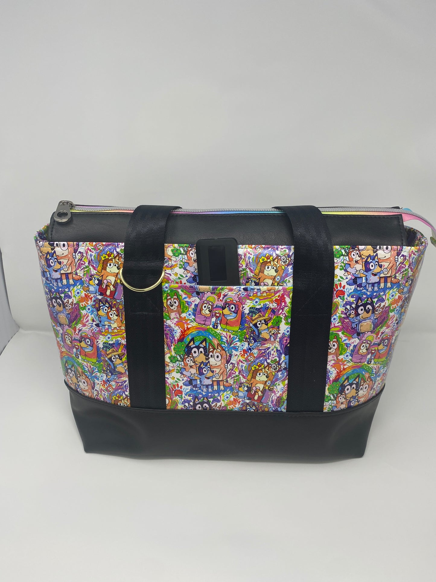 Tote bag Bluey themed