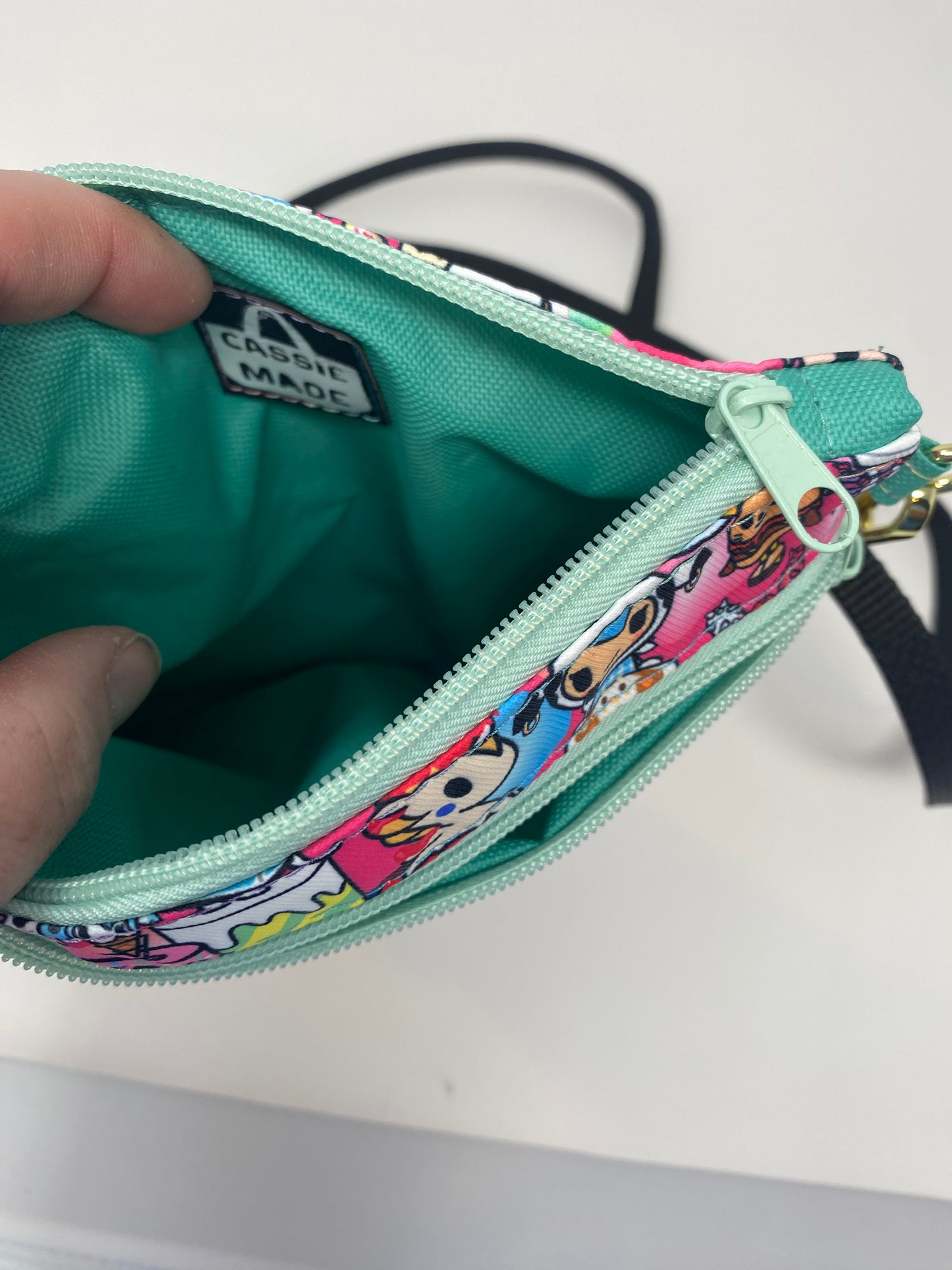 Zippy Bag Tokidoki characters on pink