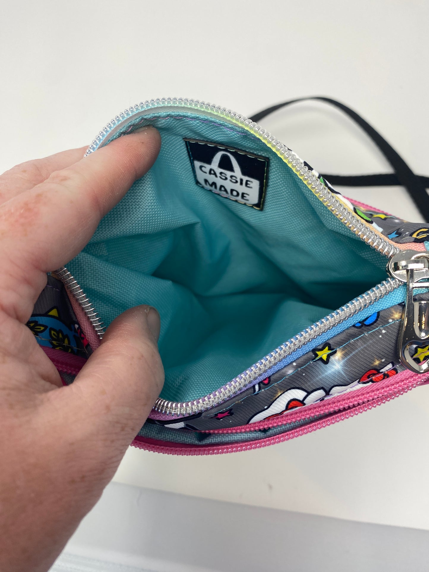 Zippy Bag Sanrio characters on Grey
