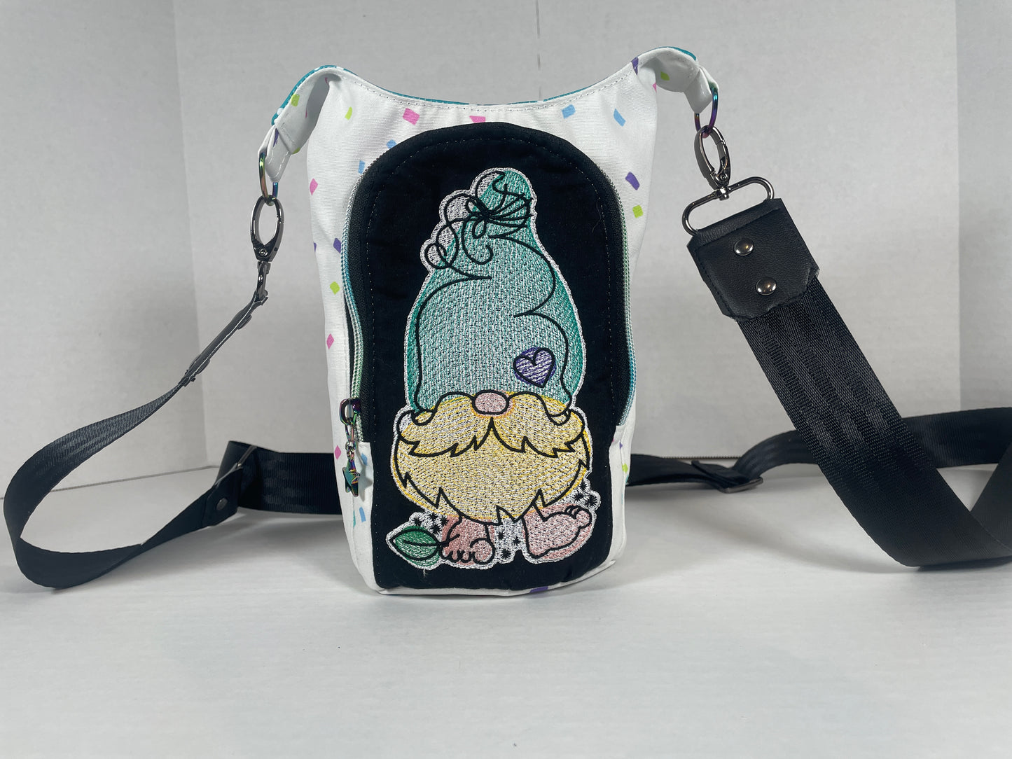 Water Bottle Shoulder Bag - Gnome