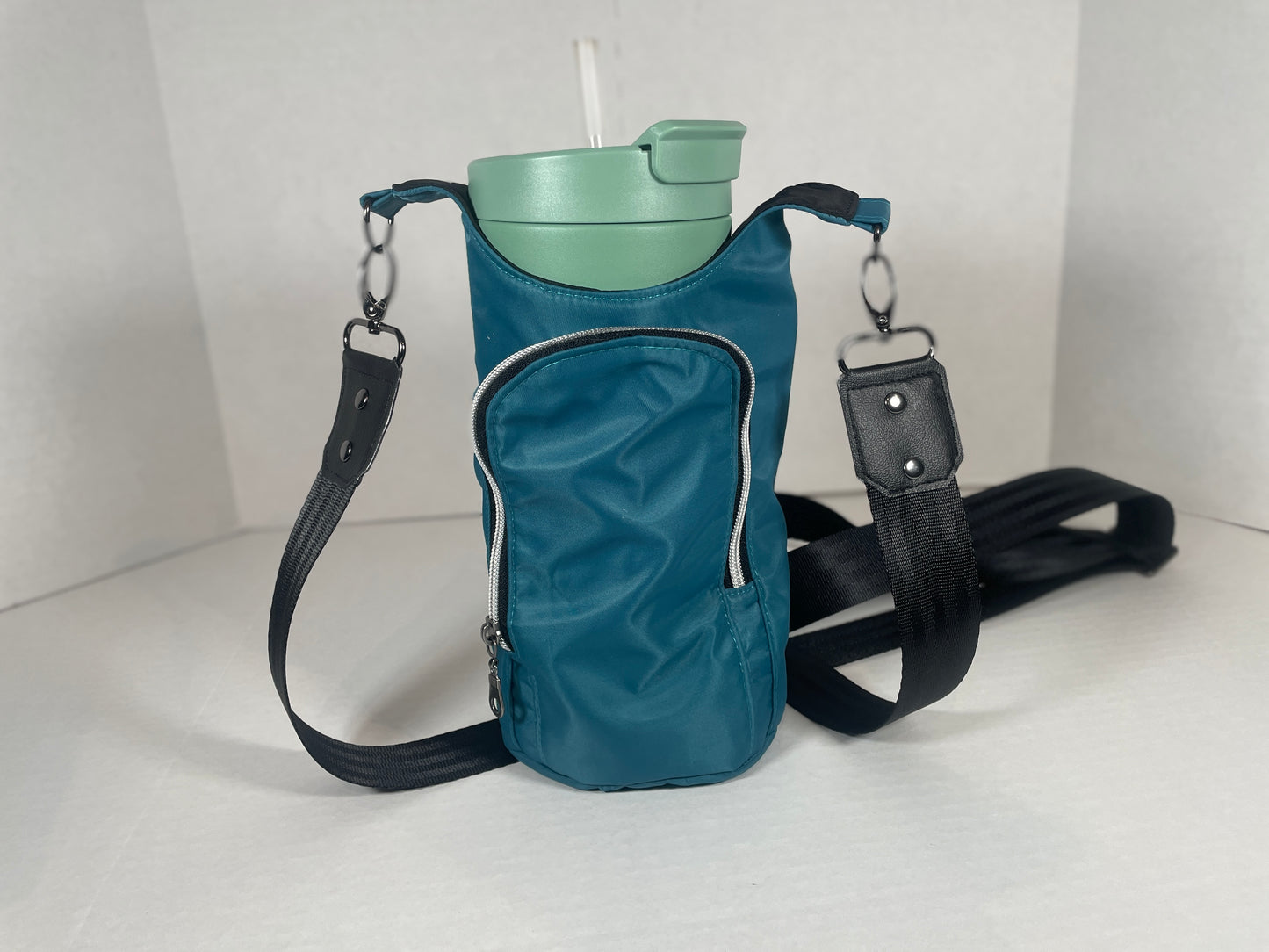 Water Bottle Shoulder Bag - Aquamarine