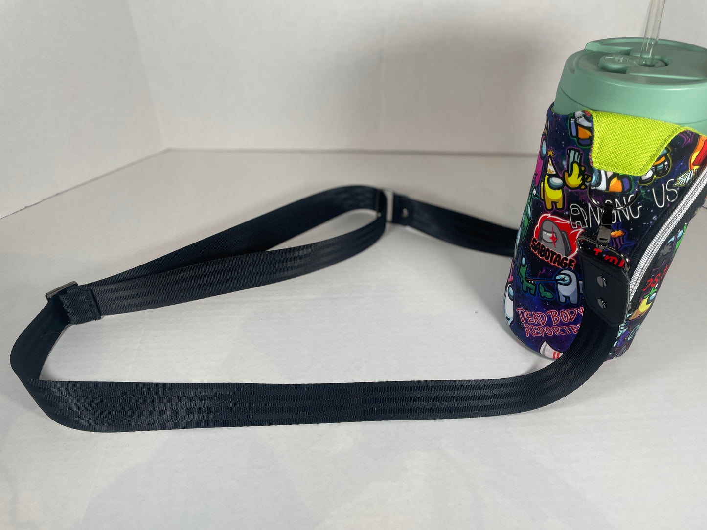 Water Bottle Shoulder Bag - Among Us